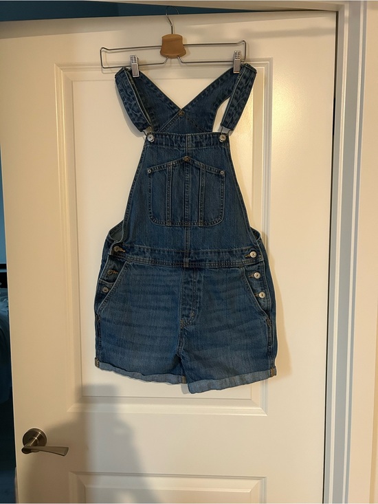 Old Navy Denim - Old Navy Dark Blue Denim Overalls